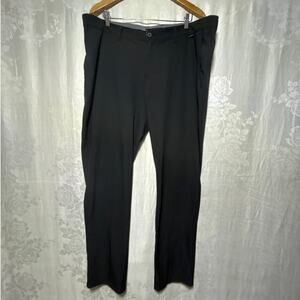 Travis Mathew Performance Pants 40x31 Black Golf Stretch Chino